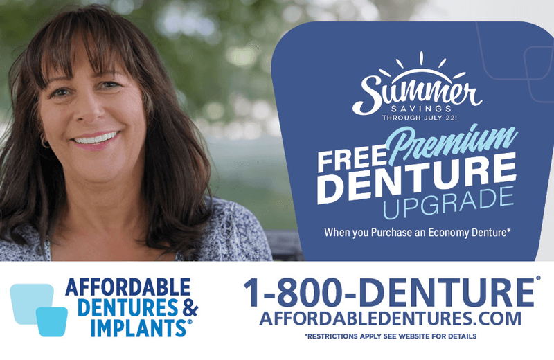 Affordable Dentures & Implants Announces Summer Savings