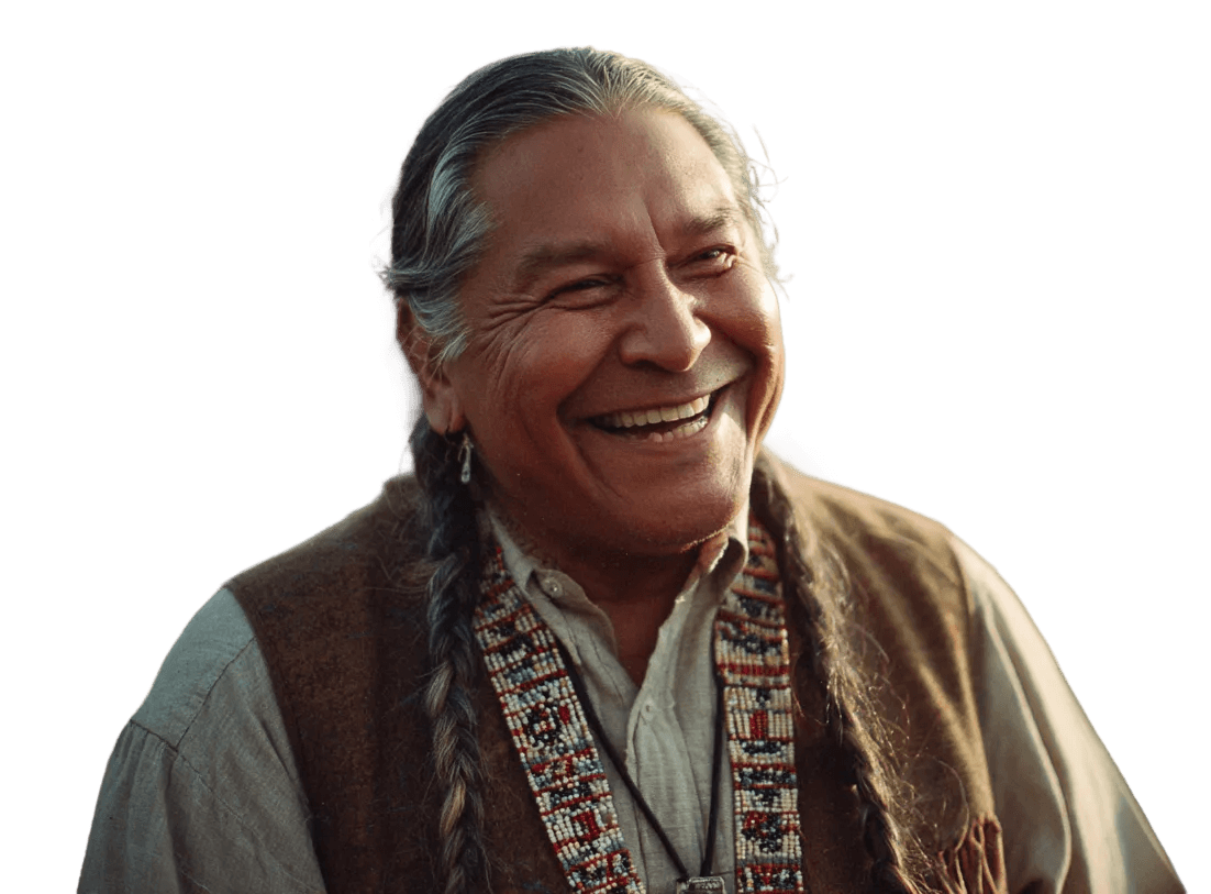 Man smiling